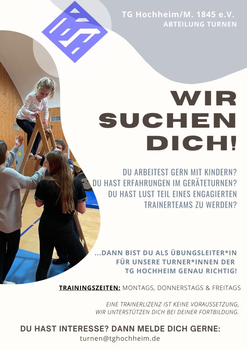 TG Stellenanzeige UE Turnen